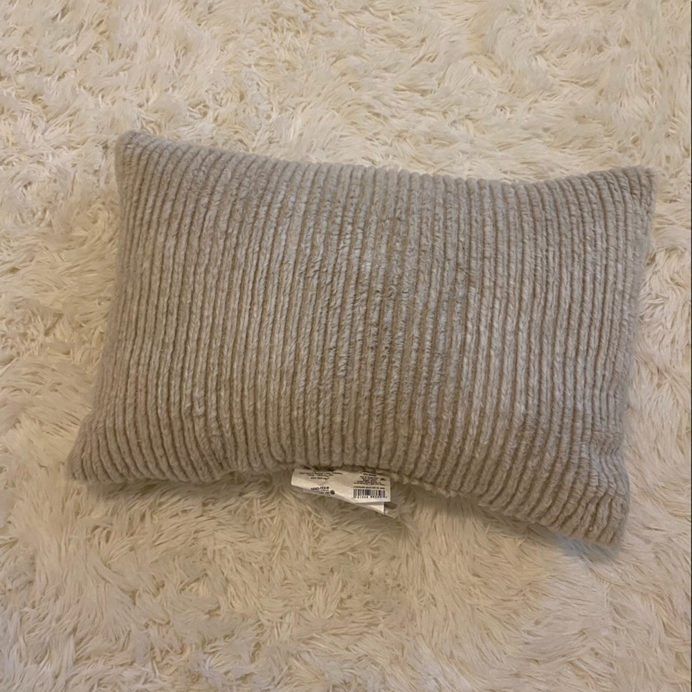 Beige Target Threshold Throw Pillow